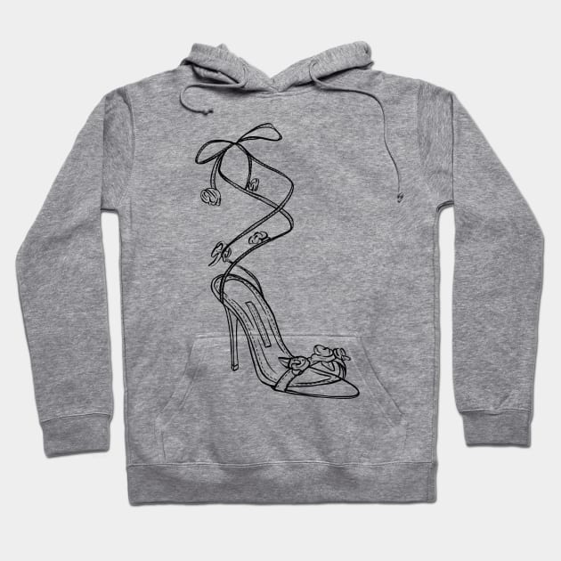 Women shoes Hoodie by Svetlana Pelin